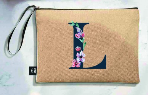 Sac à main Lettre L (Modèles variés) (25 × 18 × 1 cm)
